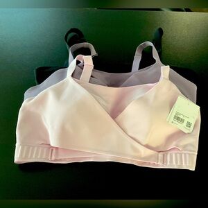 NOT AVAILABLE. Super Soft Lulu front wrap bras XL x 3